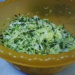 Салат из молодой капусты и зелени