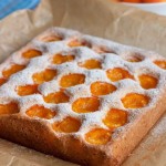 Бисквитный абрикосовый пирог2