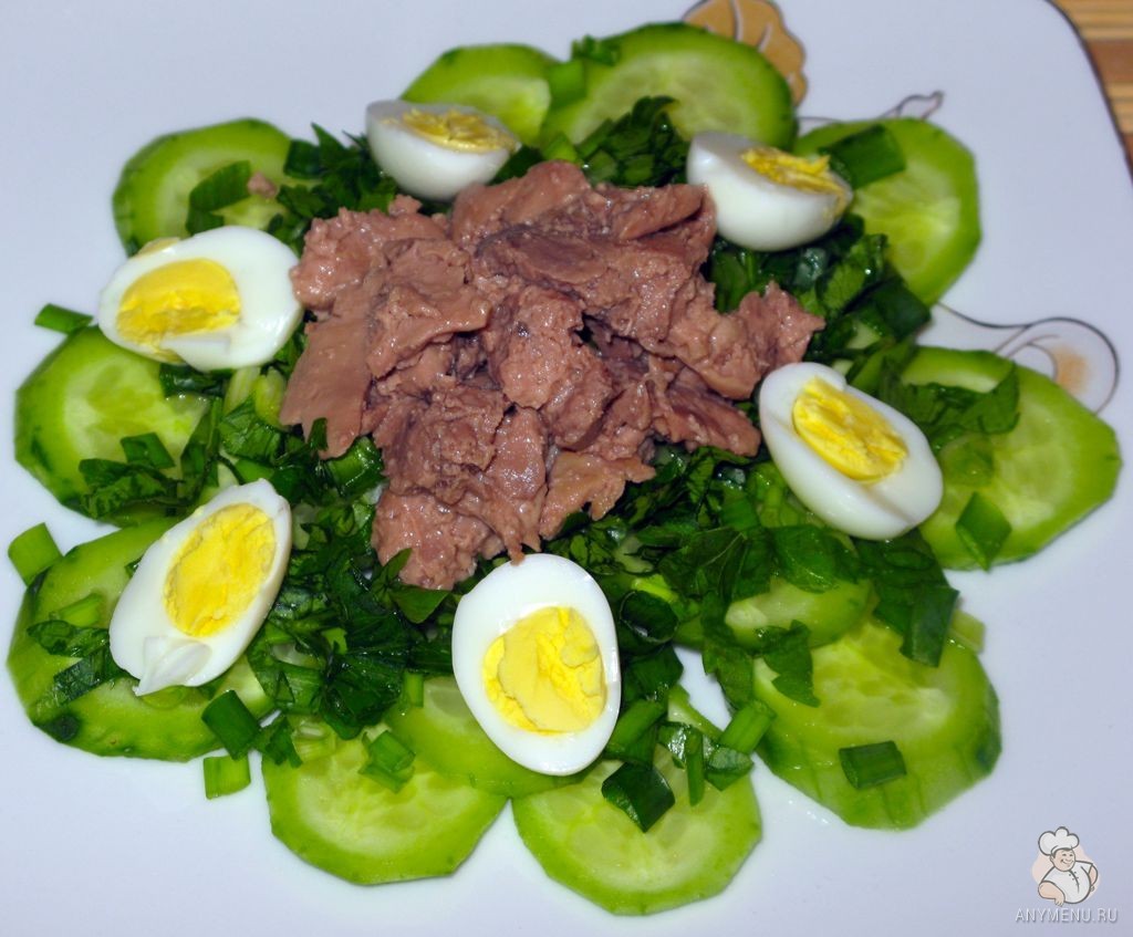 Салат из печени трески (1)