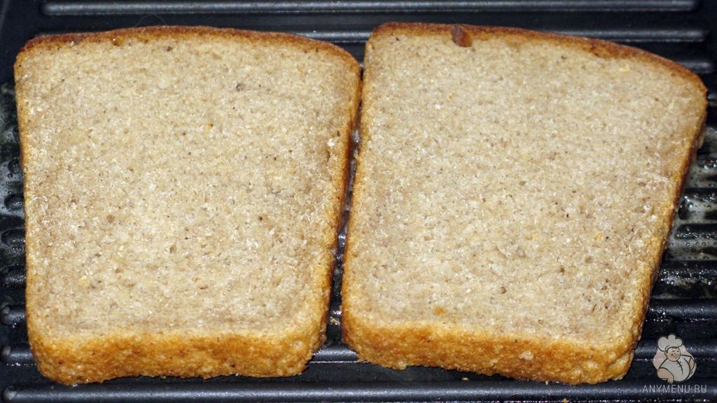 Бутерброд-гриль с шампиньонами и сыром (3)
