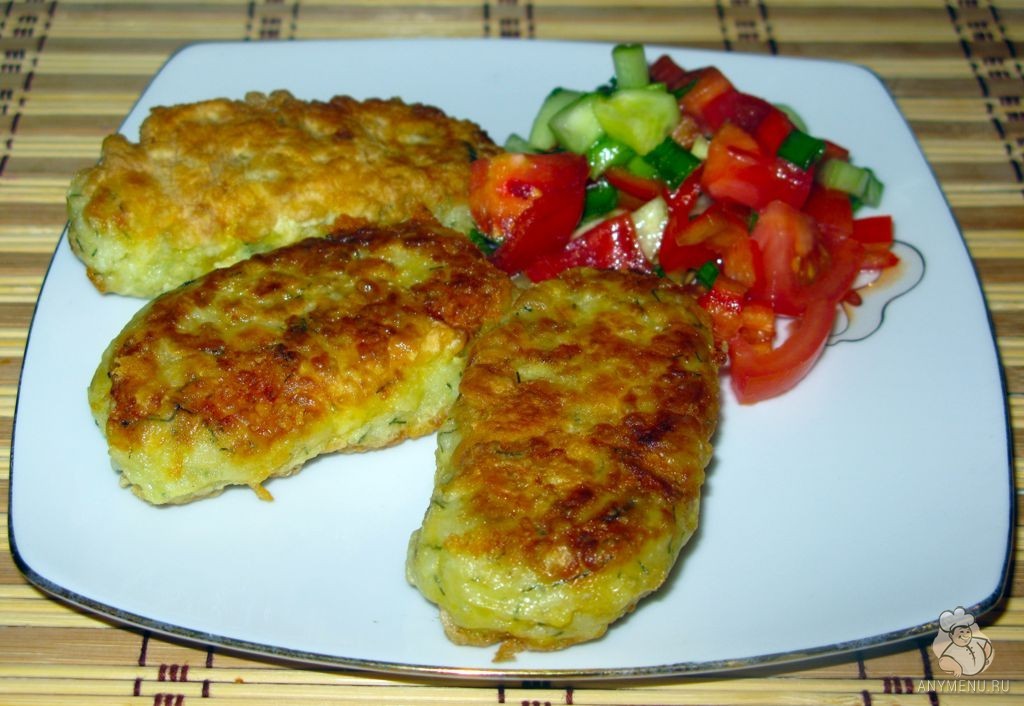 Картофельные зразы с курицей и сыром  (1)