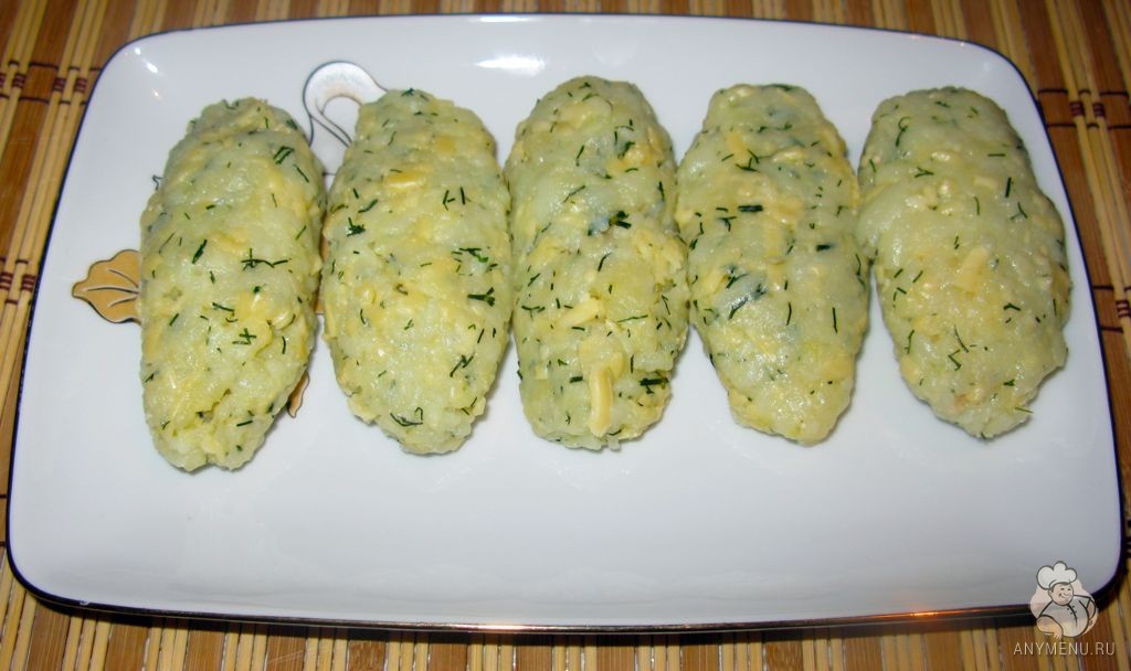Картофельные зразы с курицей и сыром  (7)