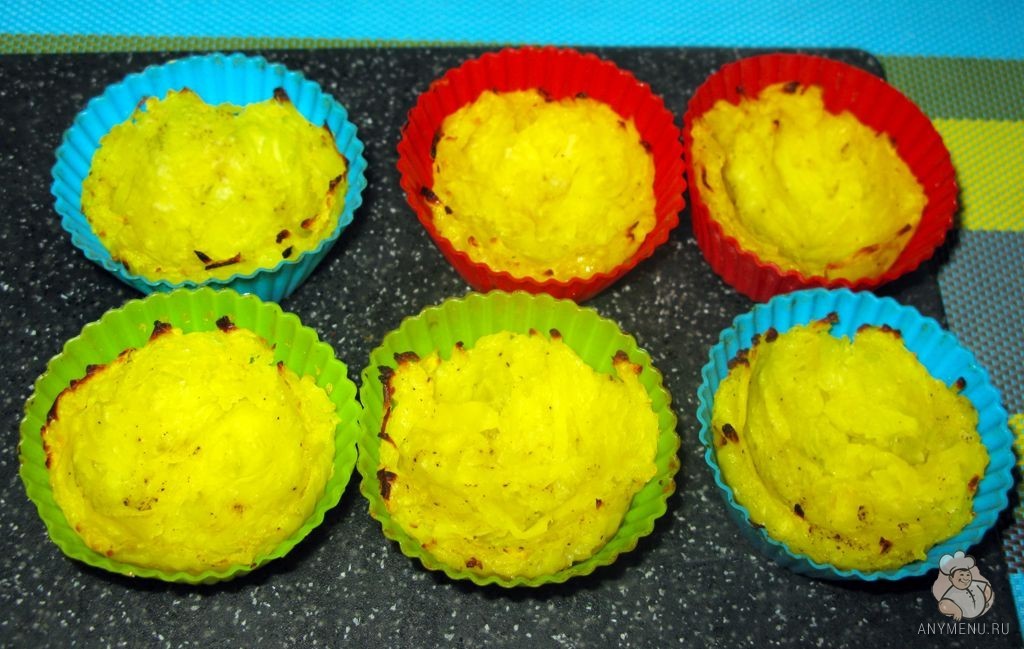 Картофельные корзинки с яичницей-глазуньей  (3)