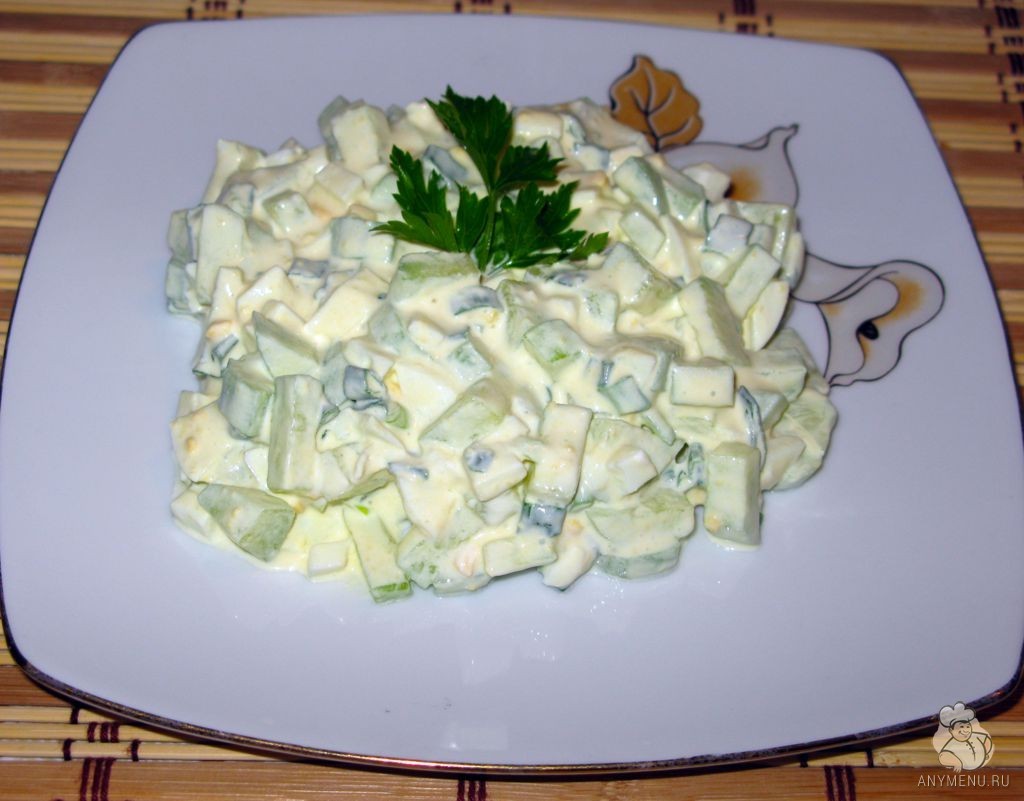 Салат из зеленого лука  (3)