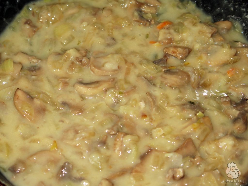 Картофельные котлеты с грибным соусом (5)