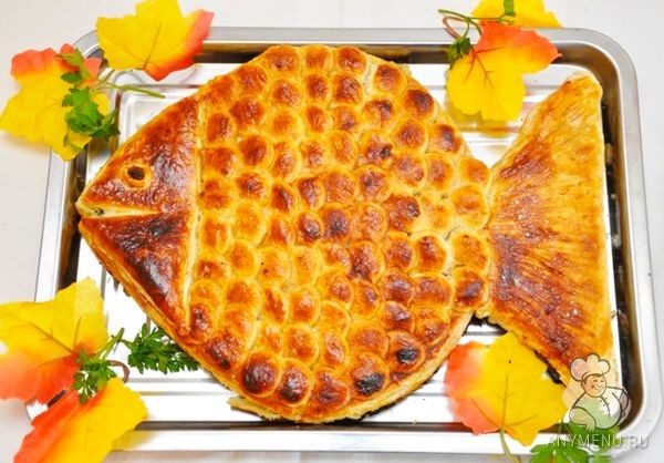 Пирог Золотая рыбка