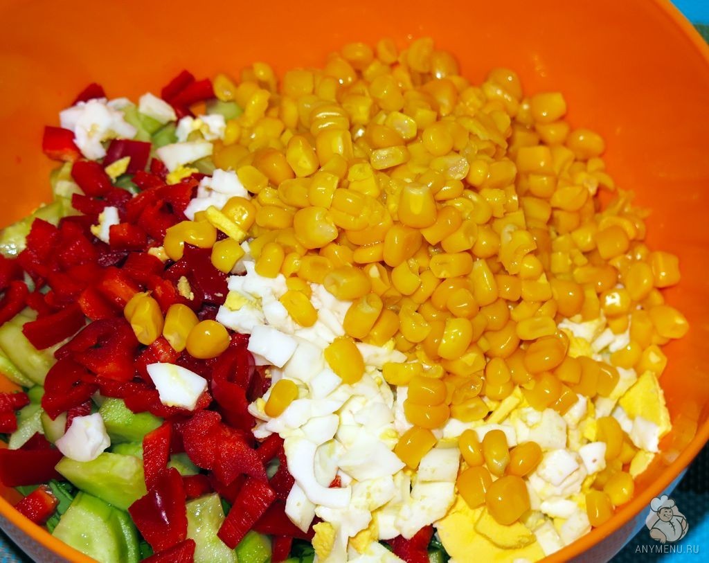 Салат из черемши с овощами (6)