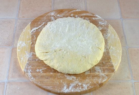 Осетинский пирог с сыром и картофелем8