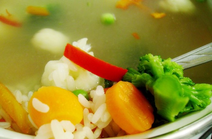 Диетический овощной суп2
