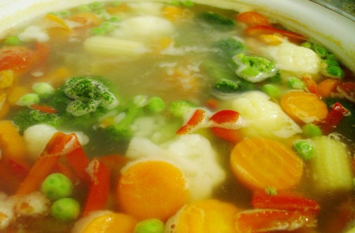 Диетический овощной суп3