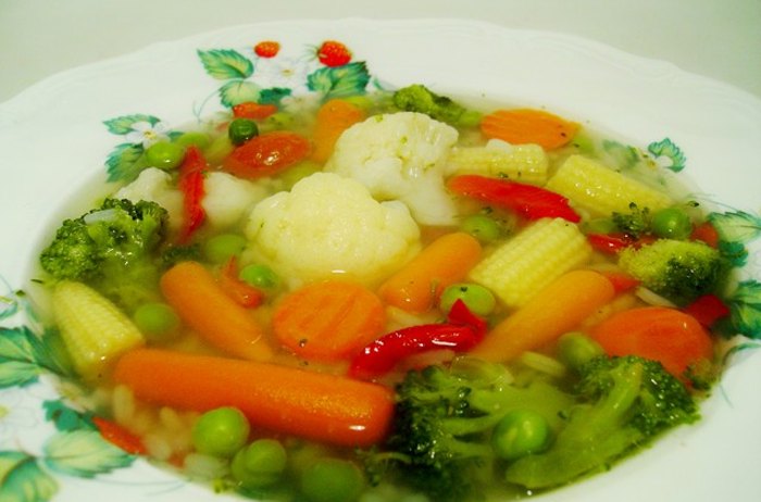 Диетический овощной суп4