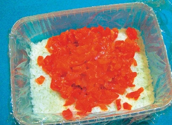 Красная рыба под шубой салат