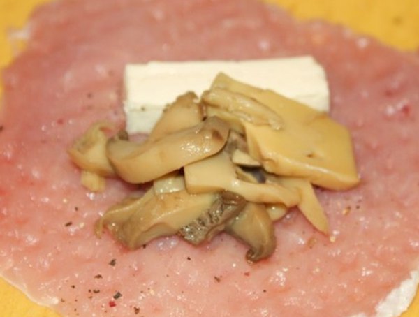 Мешочки с сыром и грибами1