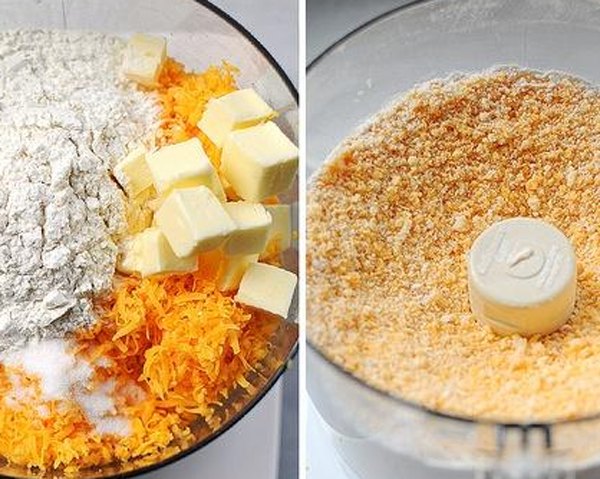 Сырные крекеры-рыбки