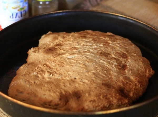Бездрожжевой хлеб на кефире2