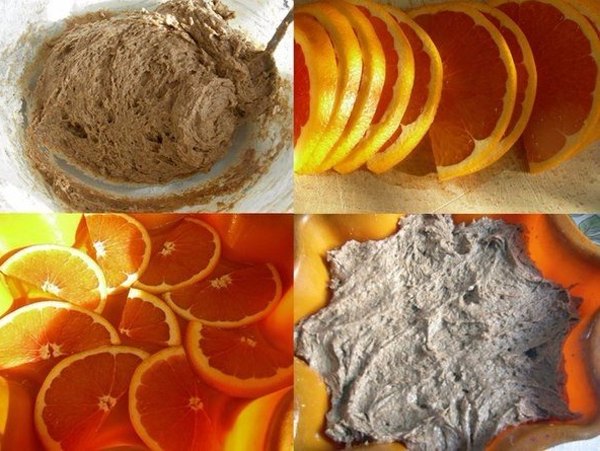 Кофейный пирог с апельсинами2