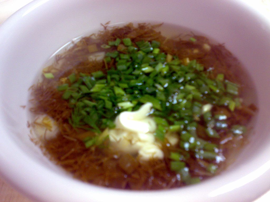 Суп из щавеля с яйцом