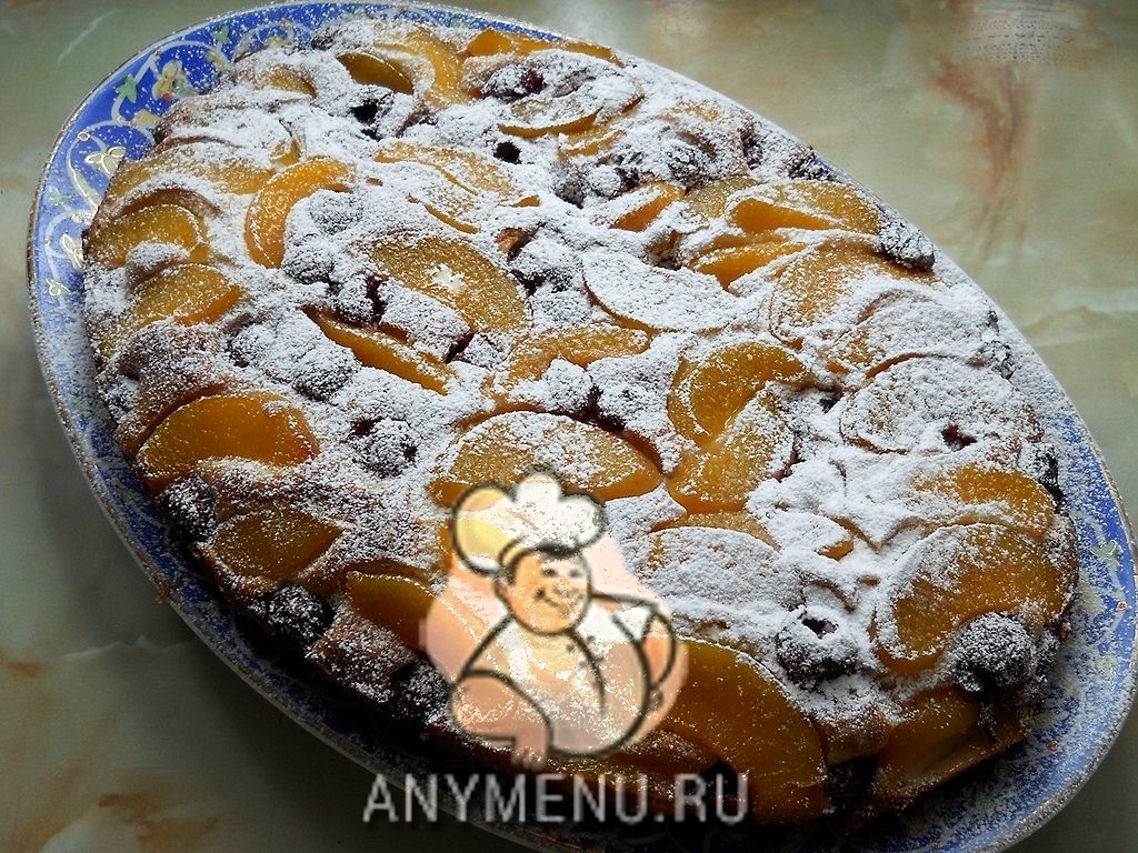 Пирог с фруктами