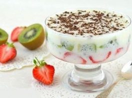 Фрукты-в-зефирном-креме