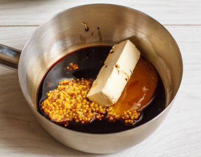 Запеченный лосось в медово-горчичном соусе