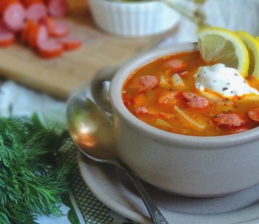 Солянка с колбасой solyanka-s-kolbasoj