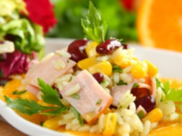 Салат из риса с отварной ветчиной и апельсинами salat-iz-risa-s-otvarnoj-vetchinoj-i-apelsinami