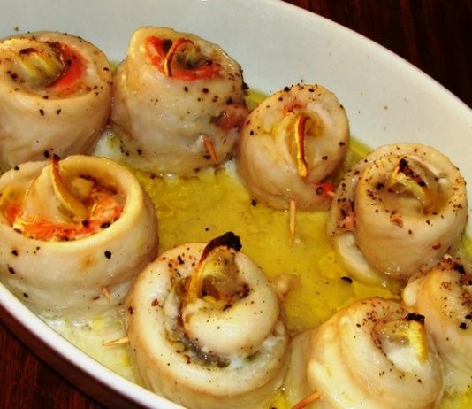 Роллы с морским языком и кабачком rolly-s-morskim-yazykom-i-kabachkom